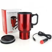 Kuchnia turystyczne i akcesoria - AMiO Czajnik kubek termiczny podgrzewany AMI-02177 - miniaturka - grafika 1