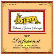 Struny gitarowe  - La Bella 500P Recording Struny do gitary klasycznej - miniaturka - grafika 1
