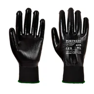 Rękawice robocze - PORTWEST A315 RĘKAWICA ALL-FLEX GRIP POWLEKANA NITRYLEM; CZARNY - miniaturka - grafika 1