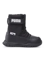 Buty dla chłopców - Puma Śniegowce Nieve Boot Wtr Ac Inf 380746 03 Czarny - miniaturka - grafika 1
