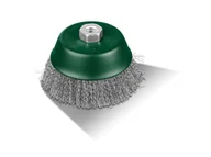 Akcesoria do elektronarzędzi - PARKSIDE® Akcesoria do szlifierki kątowe, 125 mm, uchwyt M14 (falista szczotka garnkowa -125 mm) - miniaturka - grafika 1