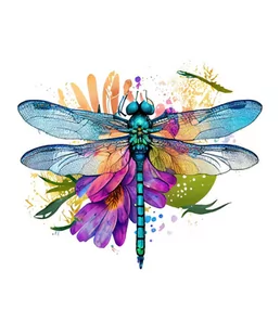 Naprasowanka Ważka owad art sztuka 4 - Pasmanteria Naprasowanka Ważka owad art sztuka 4 - Pasmanteria - miniaturka - grafika 1