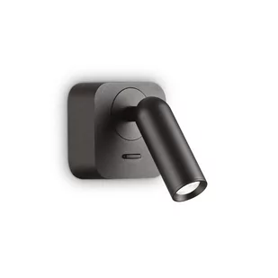 Ideal Lux Kinkiet BEAN SQUARE AP czarny 260655 260655/IL - Lampy ścienne - miniaturka - grafika 1