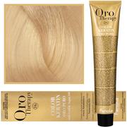 Farby do włosów i szampony koloryzujące - Fanola 10.3 Extra Oro Puro Therapy Keratin Color 100 ML blond Platyna złoty Extra HC-18-57 - miniaturka - grafika 1