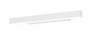 Maxlight Łazienkowa LAMPA ścienna LINEAR W0263 metalowa OPRAWA kinkiet LED 18W 4000K prostokątny IP44 biały W0263 - Lampy ścienne - miniaturka - grafika 1