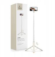 Selfie stick - Kijek Tech-Protect L09S Bluetooth Selfie Stick Tripod Beige - miniaturka - grafika 1