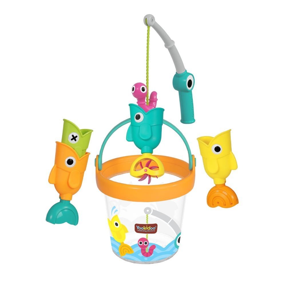 Yookidoo wiaderko z rybkami zabawka do wody kąpieli