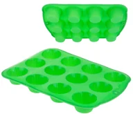 Formy do ciast - FORMA muffinek SILIKONOWA BLACHA pieczenia 12szt - miniaturka - grafika 1