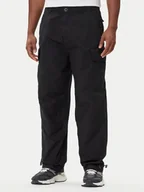 Spodnie męskie - Alpha Industries Spodnie materiałowe 258200 Czarny Loose Fit - miniaturka - grafika 1
