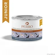 Mokra karma dla psów - PERRO JUNIOR Indyk z dynią 410g - miniaturka - grafika 1