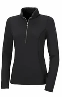 Kurtki jeździeckie - Pikeur Bluza damska PIA AW21 - black - miniaturka - grafika 1