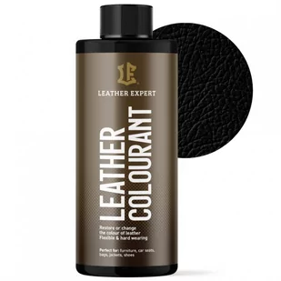 LEATHER EXPERT COLOURANT - CZARNA FARBA DO SKÓRY NATURALNEJ I DO EKOSKÓRY 500 ML LE-06-500C001 - Środki do obuwia i ubrań - miniaturka - grafika 1