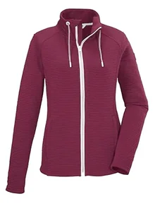 Killtec KOS 24 WMN FLX JCKT damska kurtka Powerstretch ze stójką, Beaujolais, 38, 42850-000 - Kurtki damskie - miniaturka - grafika 1