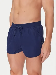 YSABEL MORA Szorty kąpielowe 90308 Granatowy Regular Fit - Kąpielówki męskie - miniaturka - grafika 1