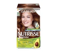 Farby do włosów i szampony koloryzujące - GARNIER NUTRISSE TRWAŁA FARBA DO WŁOSÓW 5.4 - miniaturka - grafika 1