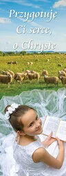Baner na Pierwszą Komunię Świętą "Przygotuję Ci serce" 75x200 cm - Ikony i obrazy sakralne - miniaturka - grafika 1