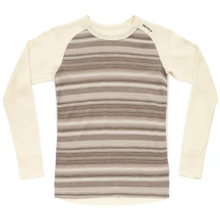 Damska koszulka Devold Signature Merino 230 Shirt Wmn Rozmiar: M / Kolor: beżowy - Koszulki sportowe damskie Damska koszulka Devold Signature Merino 230 Shirt Wmn Rozmiar: M / Kolor: beżowy - Koszulki sportowe damskie - miniaturka - grafika 1