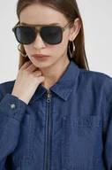 Kurtki damskie - Pepe Jeans kurtka damska kolor niebieski przejściowa - miniaturka - grafika 1
