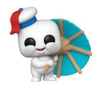 Figurki kolekcjonerskie - Funko POP Movies: Ghostbusters: Afterlife - Mini Puft (with Cocktail Umbrella) - miniaturka - grafika 1