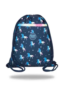 Patio Worek na buty Coolpack Vert  Blue Unicorn - Worki na buty - miniaturka - grafika 1