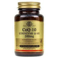 Witaminy i minerały dla sportowców - Solgar Solgar, Koenzym Q10, 200 mg, 30 kapsułek - miniaturka - grafika 1