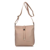 Torebki damskie - Listonoszka ze srebrnymi elementami Toscanio A88 - miniaturka - grafika 1