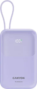 Canyon OnPower 101 10000 mAh 22.5W Purple CNS-CPB101PU - Powerbanki - miniaturka - grafika 1