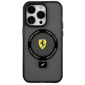 Etui i futerały do telefonów - Ferrari FEHMP15MUSCAK iPhone 15 Plus / 14 Plus 6.7" czarny/black hardcase Ring Stand 2023 Collection MagSafe - miniaturka - grafika 1