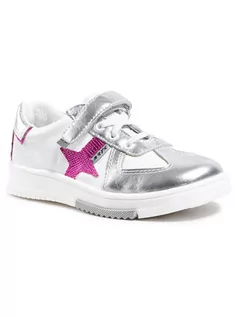 Buty dla dziewczynek - Bartek Sneakersy 15326004 Biały - grafika 1