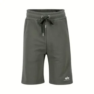 Spodenki Alpha Industries Basic SL 116363142 - zielone - Spodnie sportowe męskie - miniaturka - grafika 1