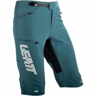 Spodenki rowerowe - Spodenki Rowerowe Leatt Mtb Gravity 4.0 Teal roz. L Dh - miniaturka - grafika 1