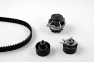 Mechanizmy rozrządu - Pompa wodna + zestaw paska rozrządu Hepu PK02361 - miniaturka - grafika 1