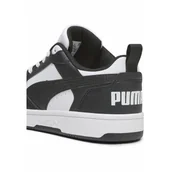 Buty trekkingowe dziecięce - Młodzieżowe sneakersy Rebound V6 Lo PUMA White Black - miniaturka - grafika 1