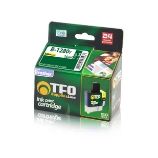 TelForceOne tusz LC1280 B-1280Y LC1280Y Yellow 25ml B-1280Y - Tusze zamienniki - miniaturka - grafika 1
