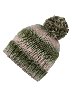 Regatta Czapka "Frosty Hat VI" w kolorze zielono-jasnoróżowym - Czapki damskie - miniaturka - grafika 1