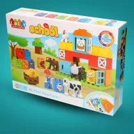 Klocki - Klocki Farma 51el + Zwierzątka - miniaturka - grafika 1