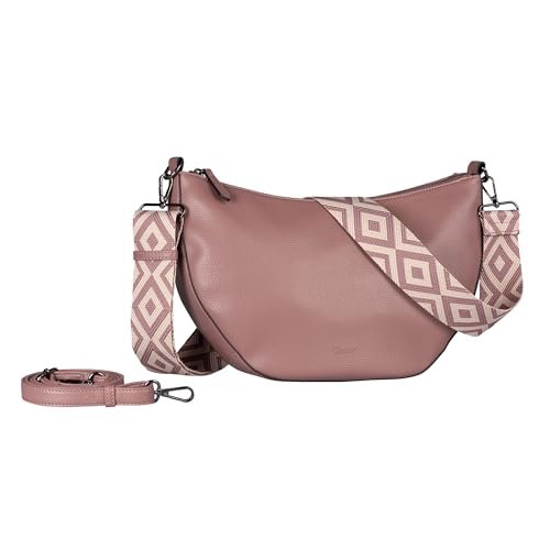 Gabor bags Linda damska torba na ramię Crossbody Bag średnia, Rosa, m