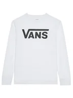 Bluzy dla chłopców - Vans Bluzka Classic Ls VN000XOI Biały Classic Fit - miniaturka - grafika 1