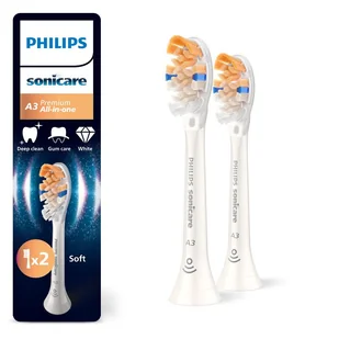 Głowice wymienne Philips - bílá HX9092/87 (2 ks - Końcówki do szczoteczek elektrycznych - miniaturka - grafika 1