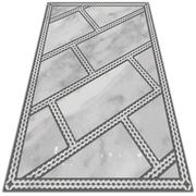 Dywany zewnętrzne - Dywan na balkon lub taras Ozdobne marmurowe płytki 80x120 cm - miniaturka - grafika 1