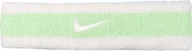 Ozdoby do włosów - Opaska na głowę Nike Swoosh biało-zielona N0001544117OS - miniaturka - grafika 1