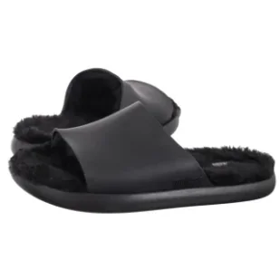 Klapki Fluffy Slide AD 33309/50522 Black (ML370-a) Melissa - Klapki i japonki damskie - miniaturka - grafika 1