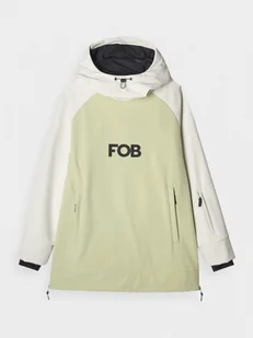 Damska bluza snowboardowa 4F 4FWAW24TSOFF289 - zielona - Kurtki damskie - miniaturka - grafika 1
