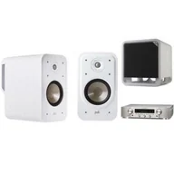 Zestawy stereo - MARANTZ NR1200 S + POLK AUDIO S20E + HTS SUB10 białe - miniaturka - grafika 1