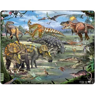 Larsen Puzzles Dinosaurs - Puzzle - miniaturka - grafika 1
