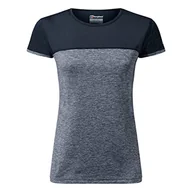 Koszulki i topy damskie - berghaus berghaus Damski t-shirt Technique 2.0 z krótkim rękawem szary Carbon Marl/Jet Black S 422188AX5 - miniaturka - grafika 1