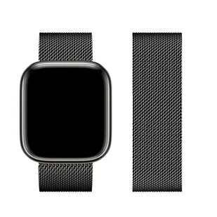 FORCELL F-DESIGN FA03 pasek / opaska do Apple Watch 38/40/41mm czarna - Akcesoria do smartwatchy - miniaturka - grafika 1