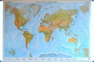 Atlasy i mapy - Freytag&amp;Berndt Świat mapa ścienna fizyczna 1:25 000 000 Freytag & Berndt - miniaturka - grafika 1