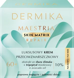 Dermika Maestria luksusowy krem przeciwzmarszczkowy 60+ na dzień i na noc 50 ml - Kremy do twarzy - miniaturka - grafika 2