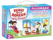 Gry planszowe - Kangur Dzieci Kontra Rodzice. Puzzlobajka Mój Dzień - miniaturka - grafika 1